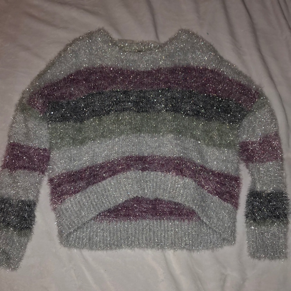 Sparkly Stripe Sweater